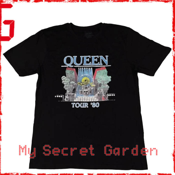 Queen - Tour '80 Official T Shirt ( Men M, L ) ***READY TO SHIP from Hong Kong***